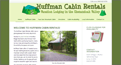 Desktop Screenshot of huffmancabin.com